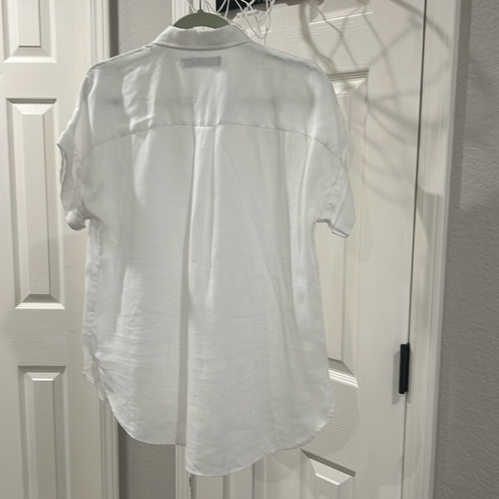 Ralph Lauren linen short sleeve button down.  Pristine condition.  Size S - Picture 7 of 9